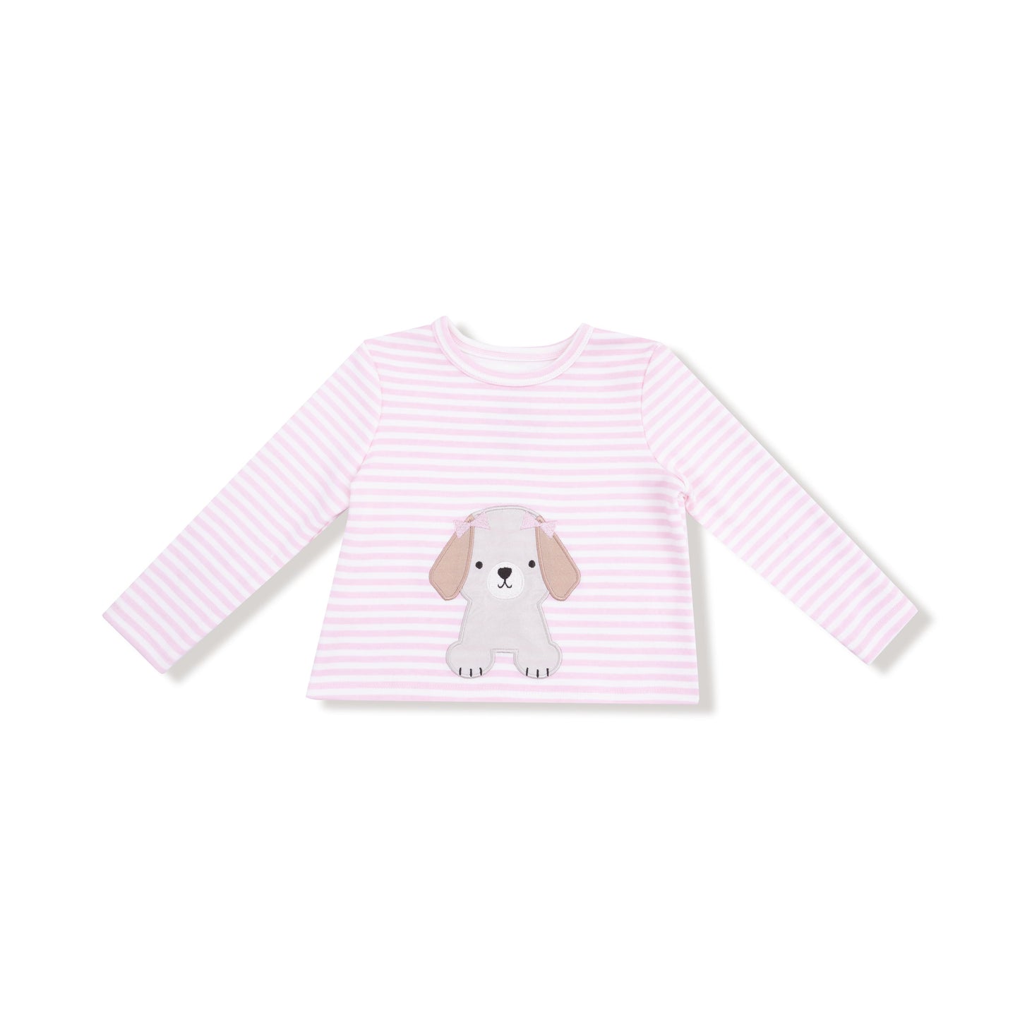 Puppy Stripes - Uni Long Sleeve Shirt