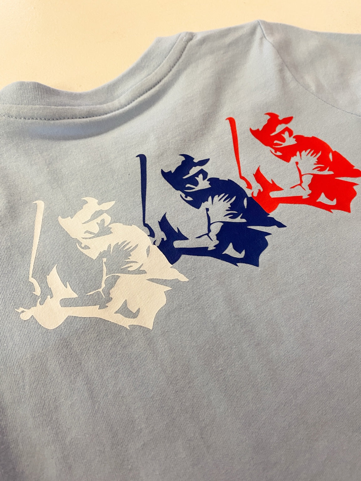 Boys Blue Baseball Graphic Tee