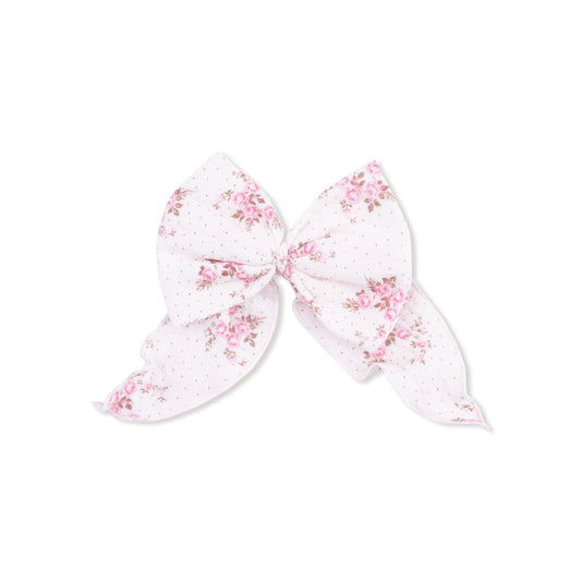 Bow with Tails Clip In