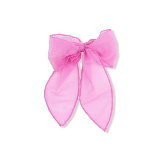 Bow with Tails Clip In