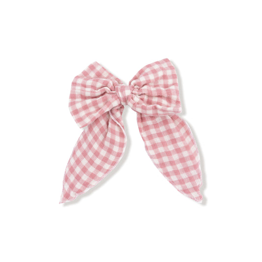 Bow with Tails Clip In