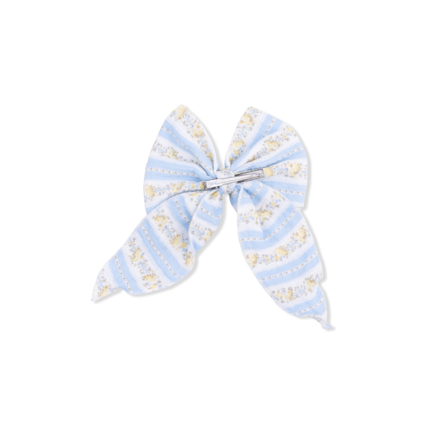 Odalys Floral Stripe - Large Bow