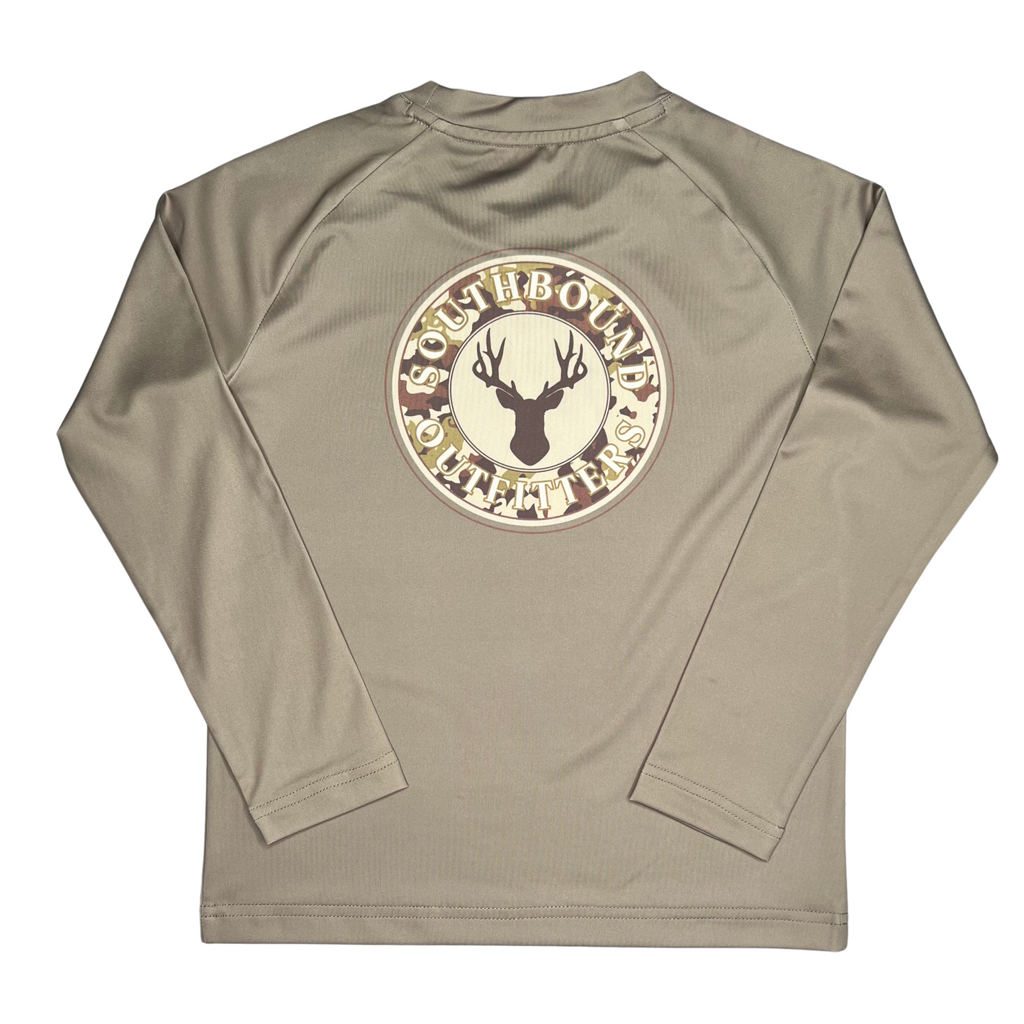 Outfitters Deer Logo Performance Long Sleeve Shirt