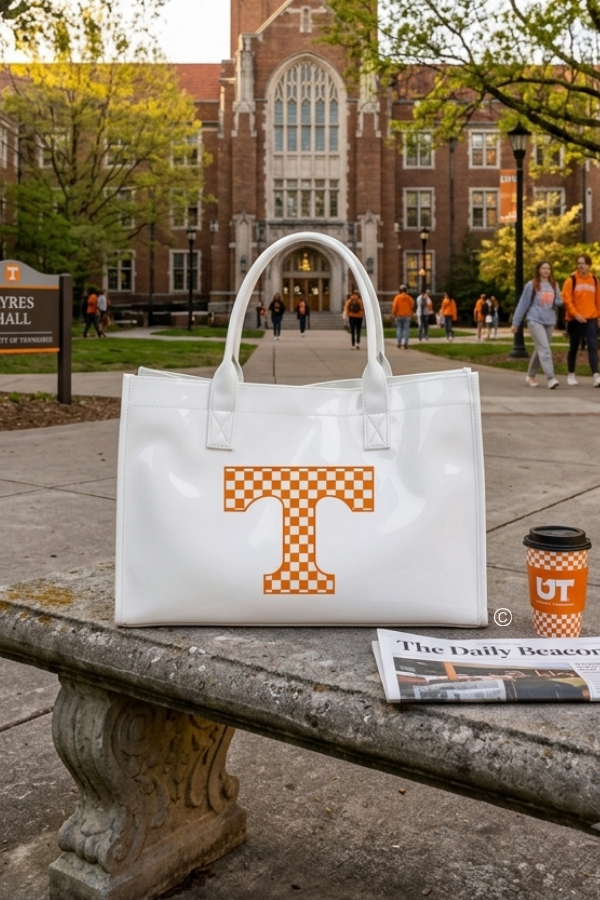 SC - ETA 8/24 - Vols Checkered Power T Tote Bag