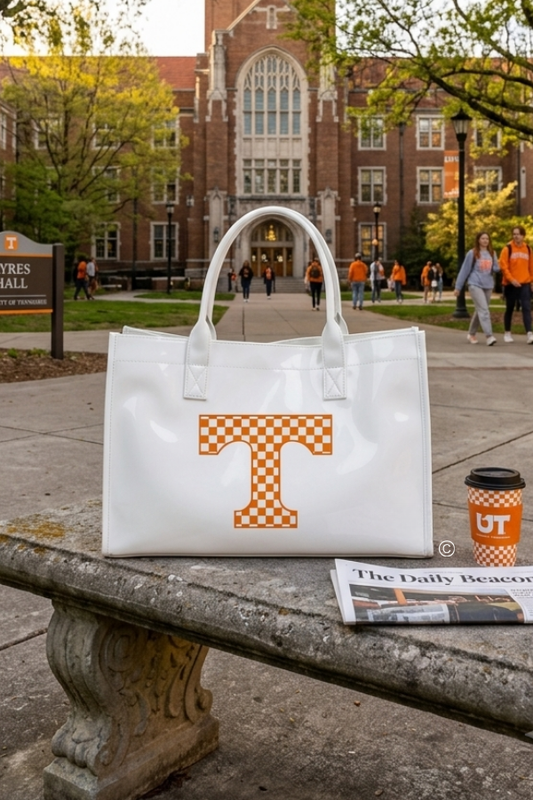 SC - ETA 8/24 - Vols Checkered Power T Tote Bag
