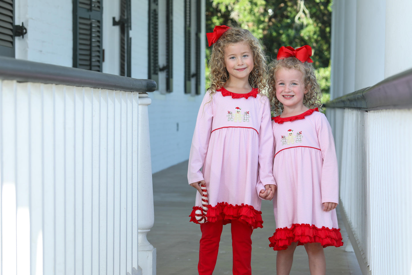 Gingerbread Ruffle Pant Set