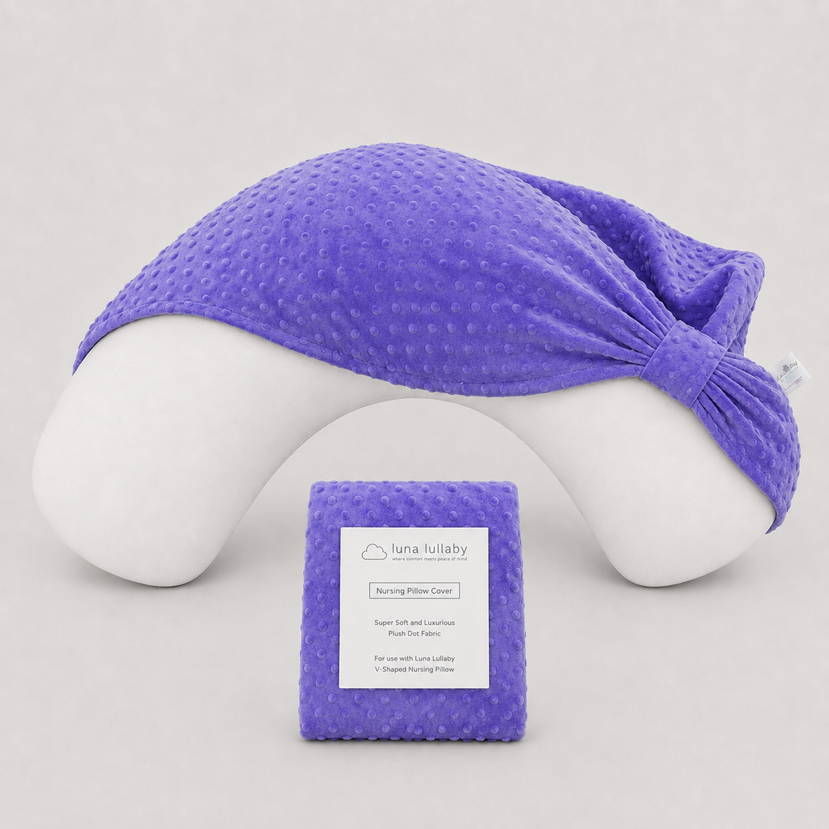 Jewel Dot Nursing Pillow Cover | Luna Lullaby