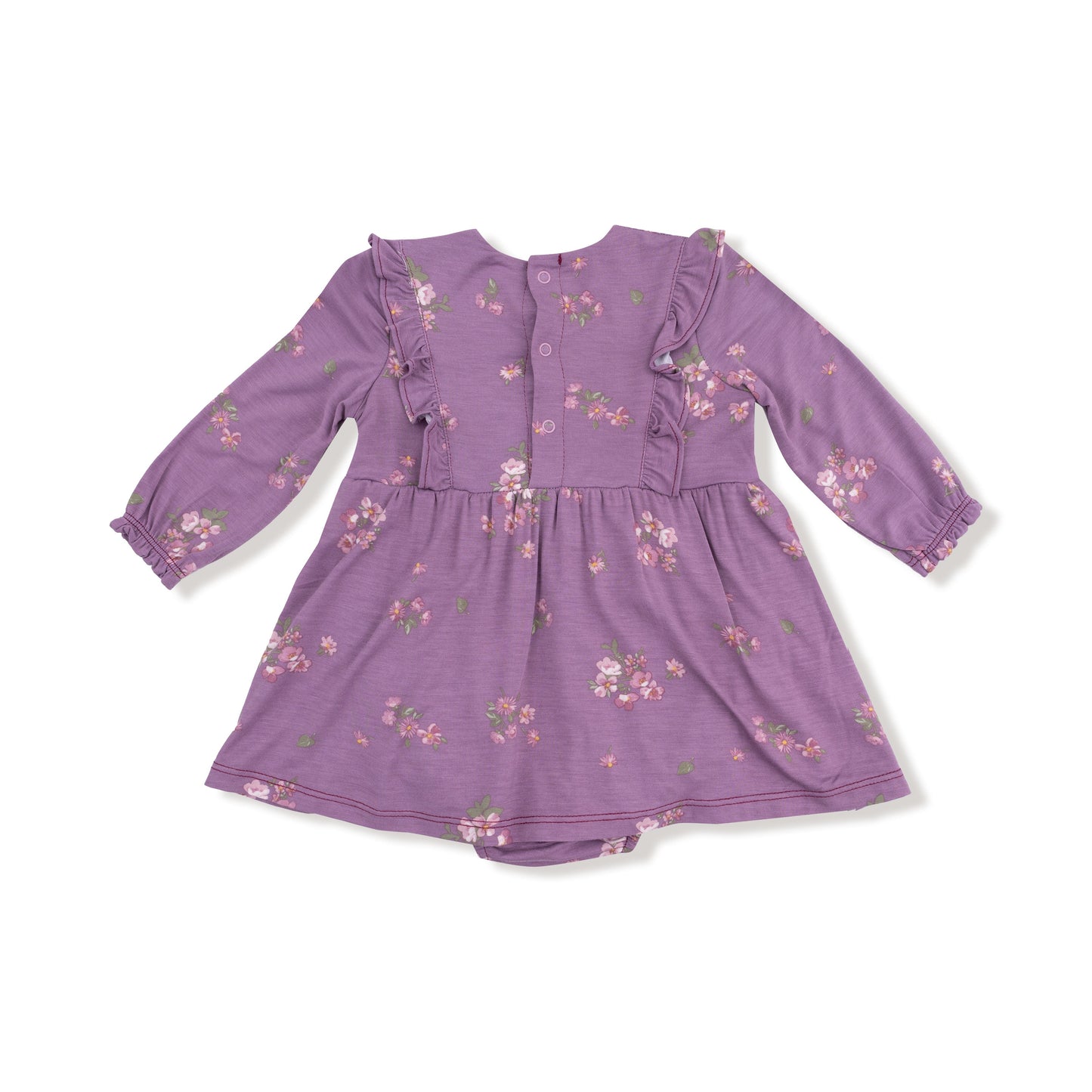 Woodsorrel - Ruffle Long Sleeve Bubble with Skirt