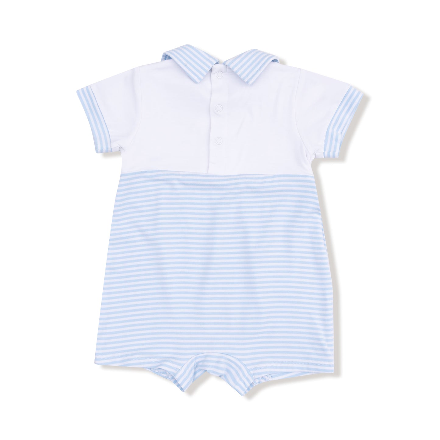 Polo Shortie with Contrast