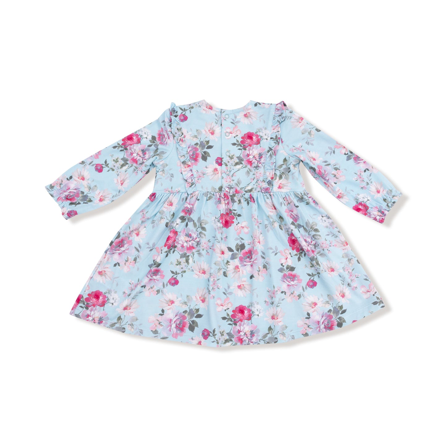 Charlotte Floral - Ruffle Long Sleeve Dress + Legging