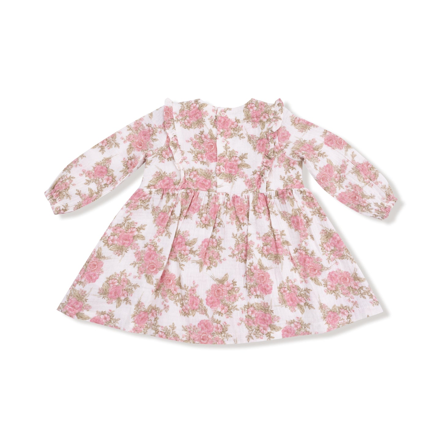 Heirloom Bouquets - Ruffle Long Sleeve Dress and Ribbed Legging