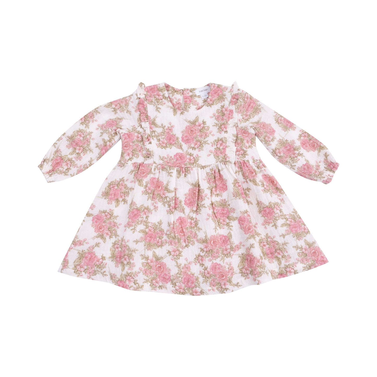 Heirloom Bouquets - Ruffle Long Sleeve Dress and Ribbed Legging