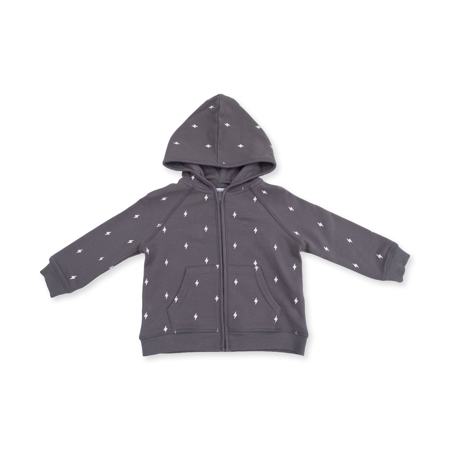 Lightning Bolt French Terry - Zip Hoodie