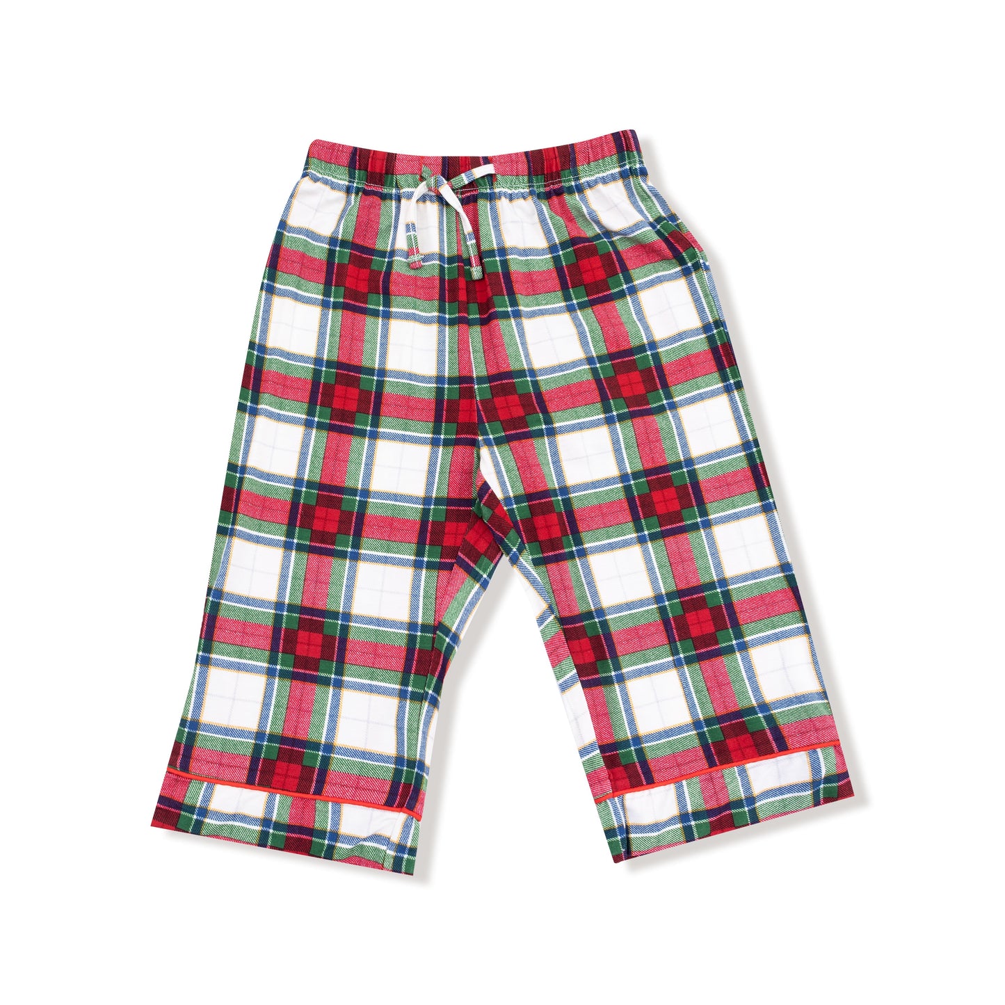 Holiday Plaid - Kids Long Sleeve Coat Style with Pant