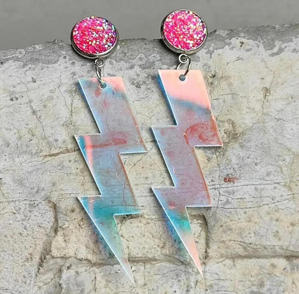 Lightening Bolt Earrings