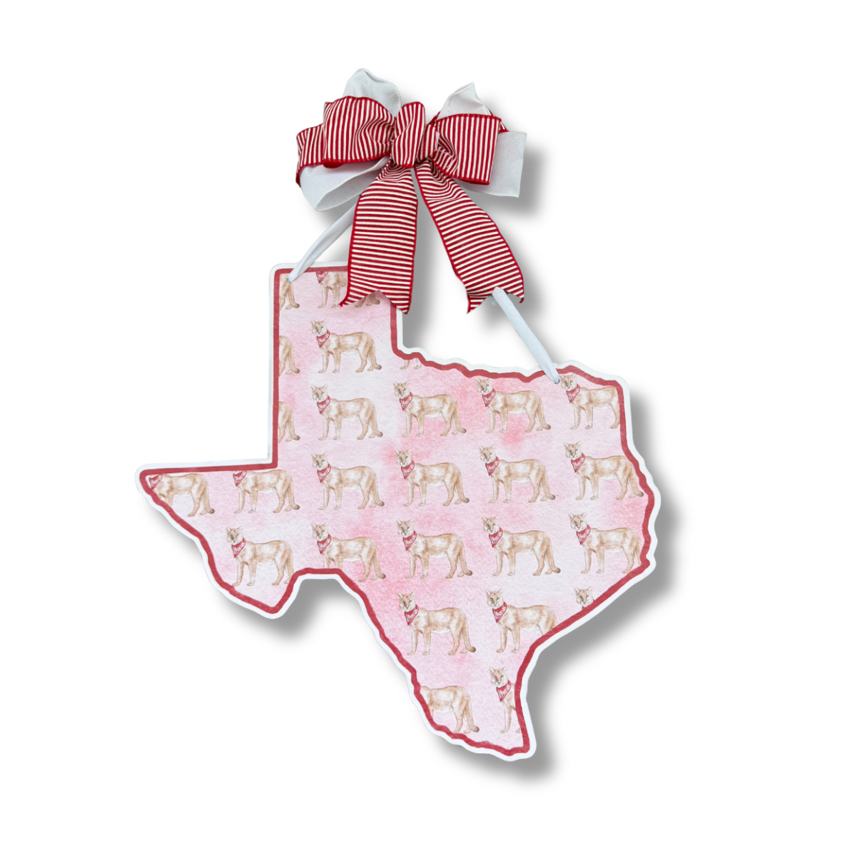 Cougar Patterned Door Hanger