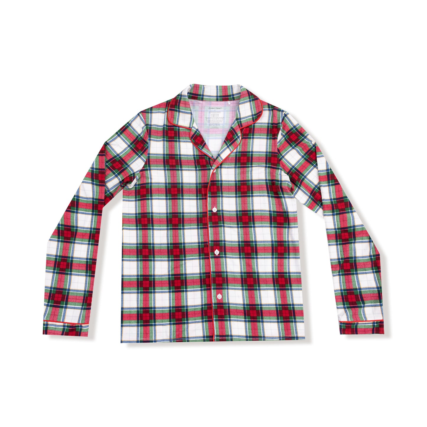Adult Long Sleeve Coat Style Pajama Top