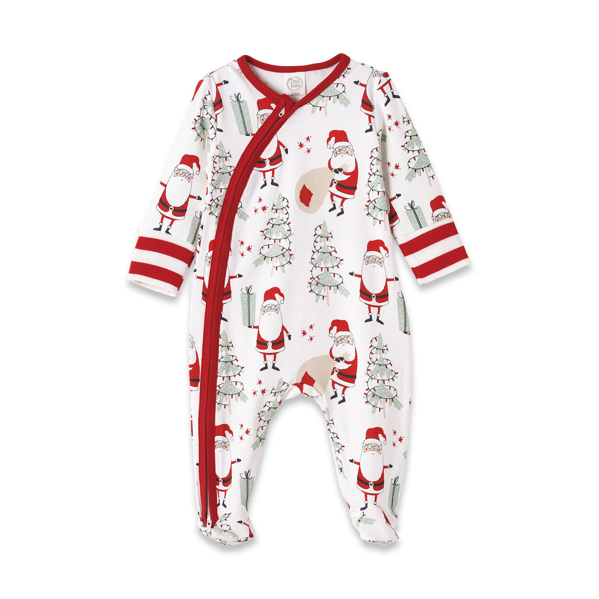 Christmas Bamboo Family Matching Pajama's – Merry Santa Claus
