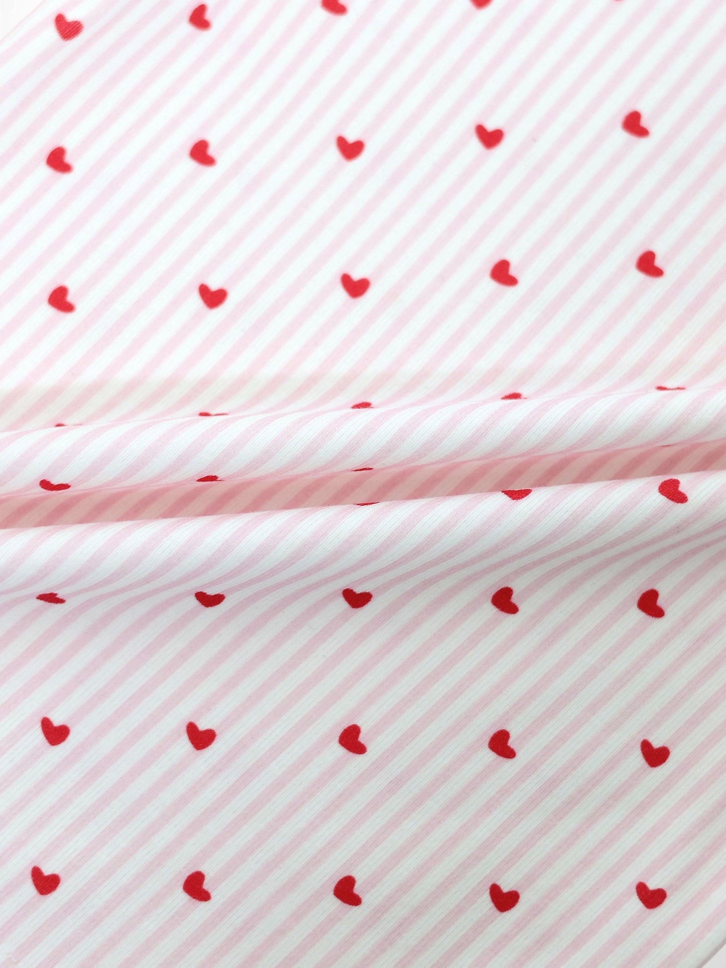 Pink Heart Stretchy with Lace