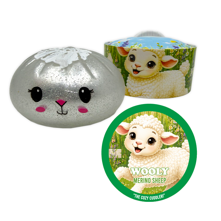 Fun Doh Farm Barnyard Dumpling Squishy Toys – Choose Your Animal