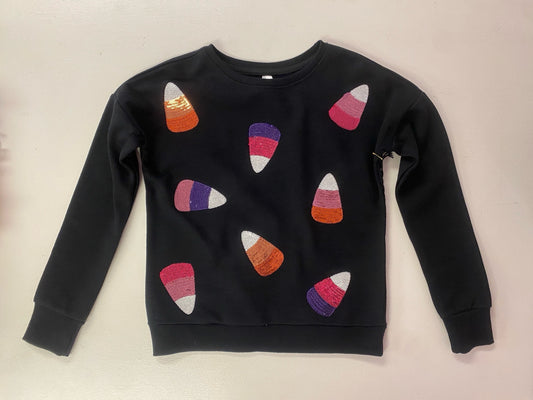 Sequin Candy Corn Sweatshirt
