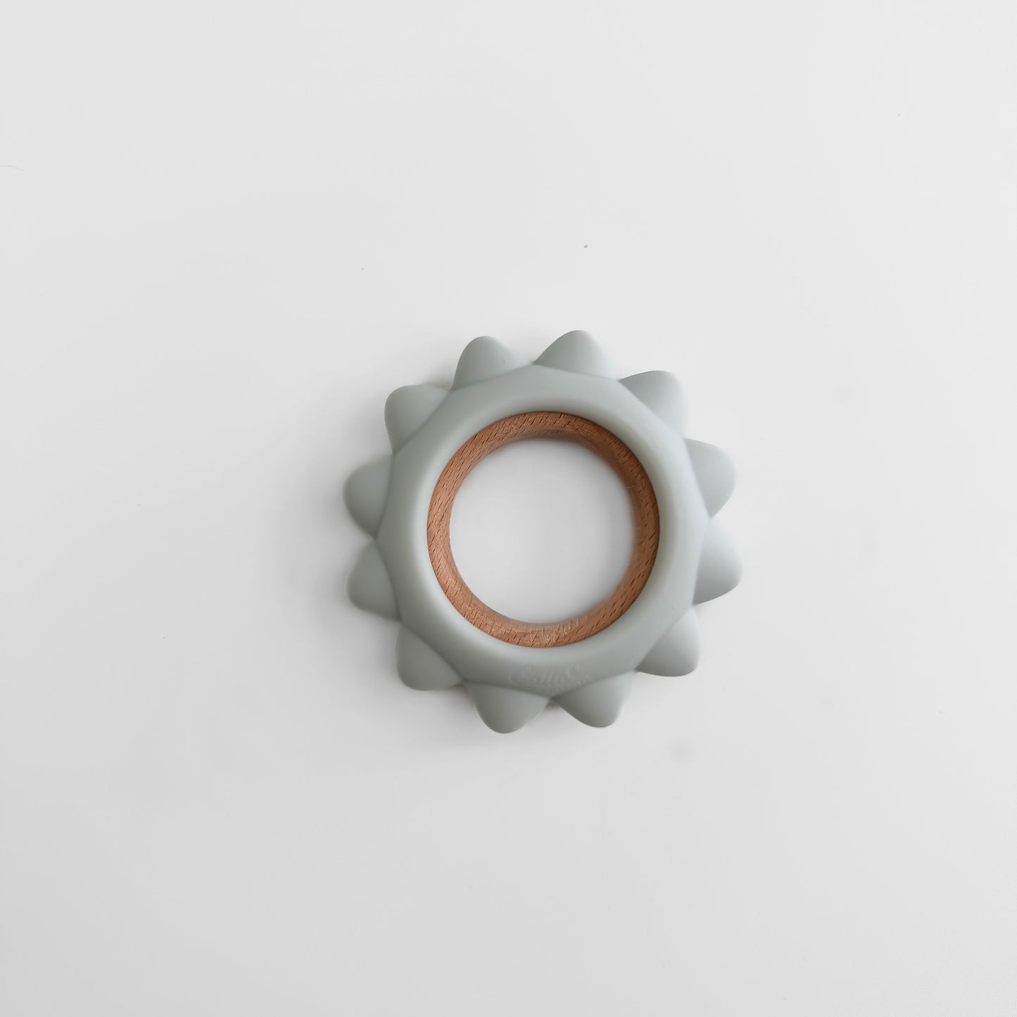 Garden Party Teether Collection - Silicone & Beechwood Sunshine