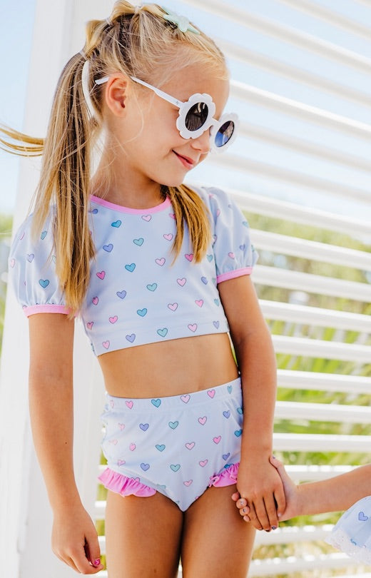 Candyland Puff Sleeve Bikini