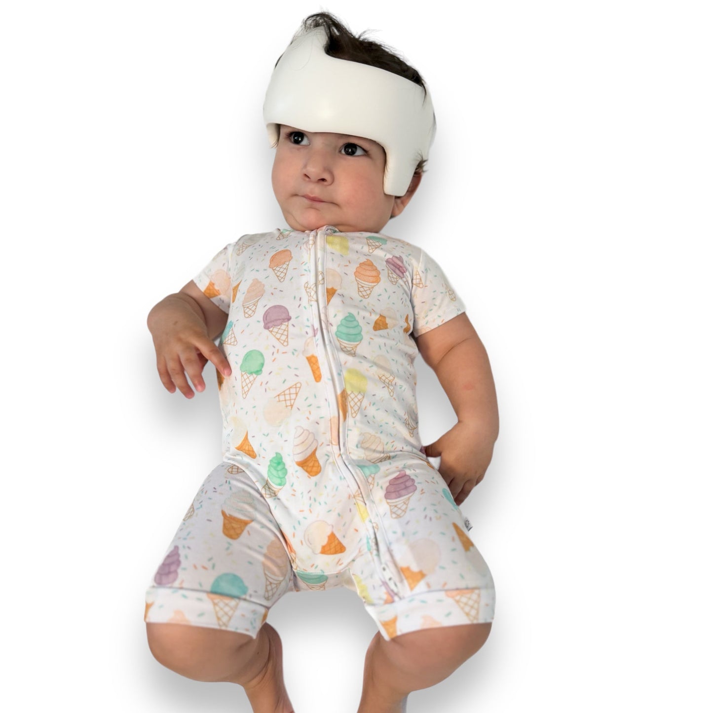 Swirls Shorty Romper