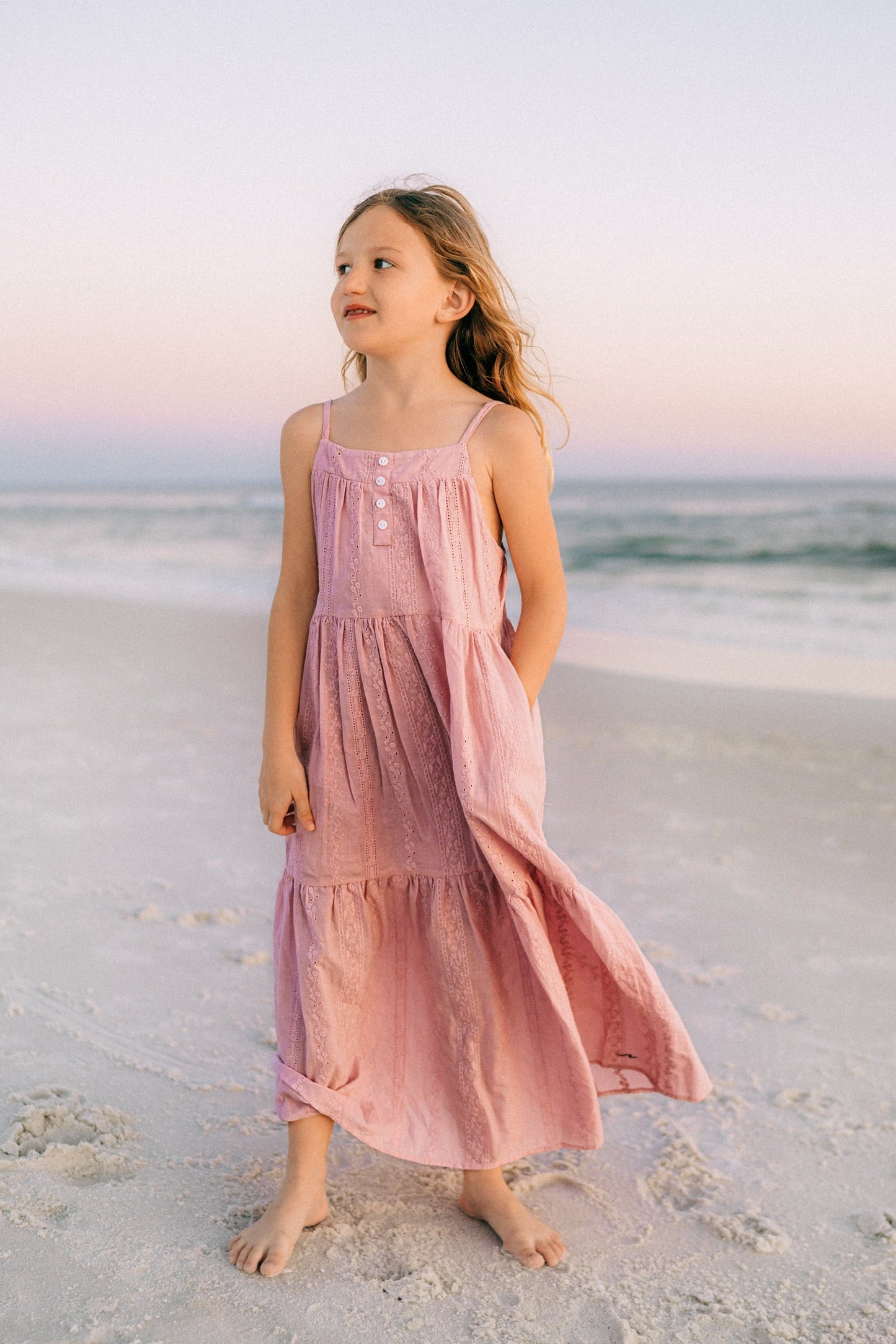 Girls Keepsake Lilac Maxi