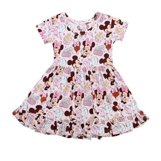 Ticket to Magic Ruffled Dress