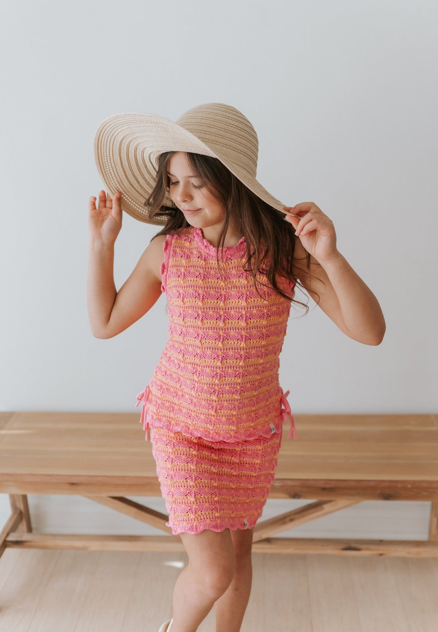 Sunset Knit Skort Set