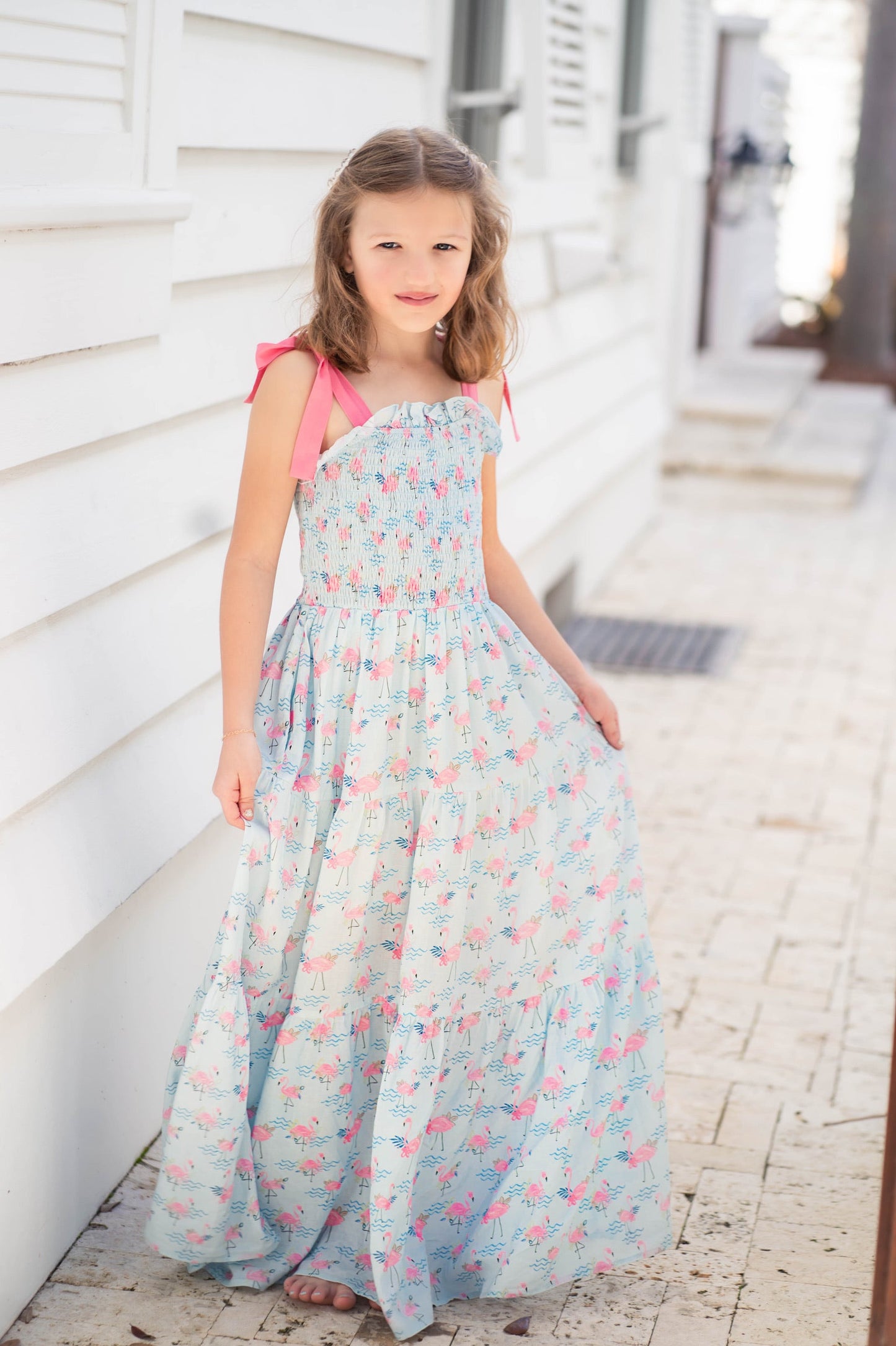 Pink Paradise Maxi Dress- (Runs long, size down)