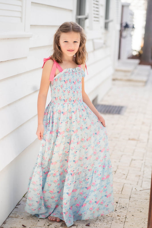 Pink Paradise Maxi Dress- (Runs long, size down)
