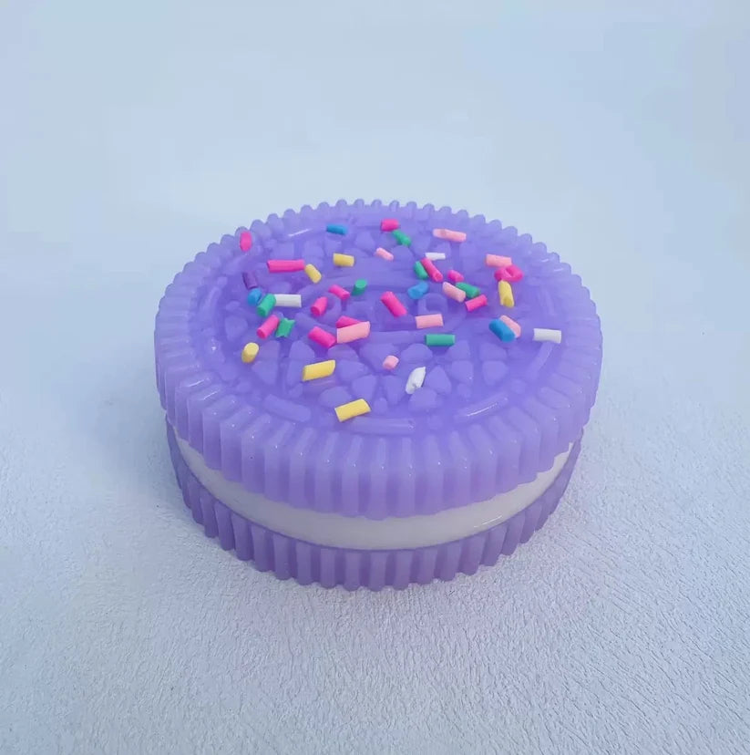 Sprinkle Cookie Sensory Squishy – Soft Jelly Fidget Toy