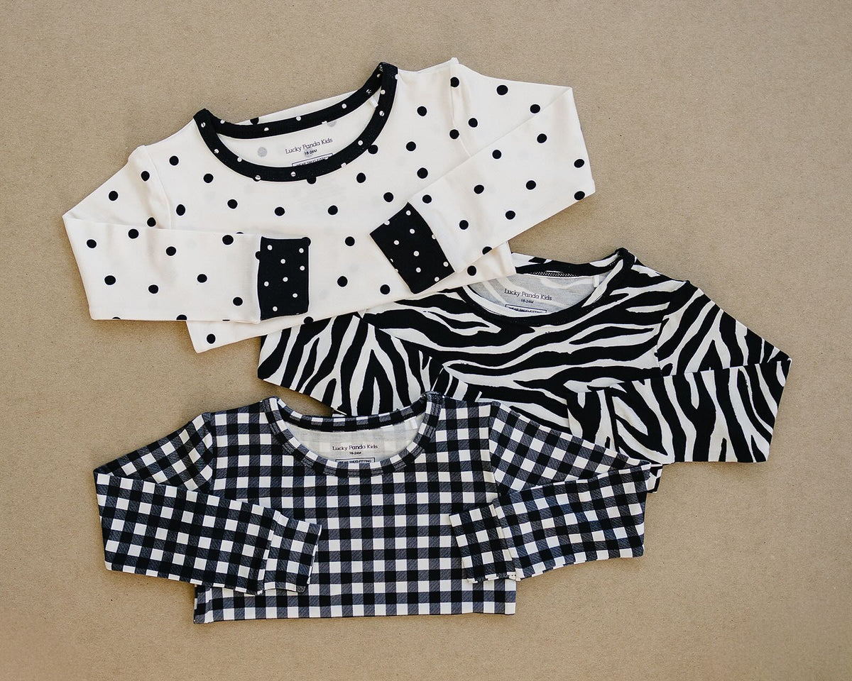 Bamboo Two Piece Set | Classic Polka