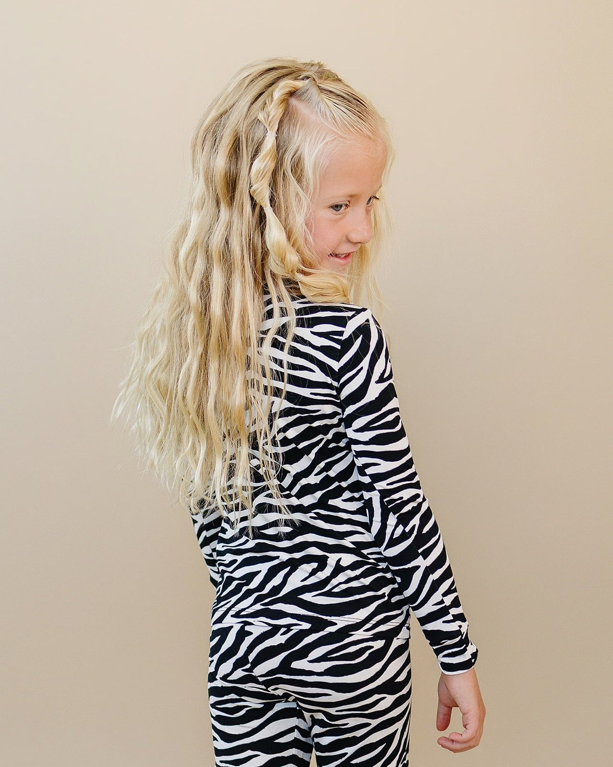Bamboo Two Piece Set | Zebra