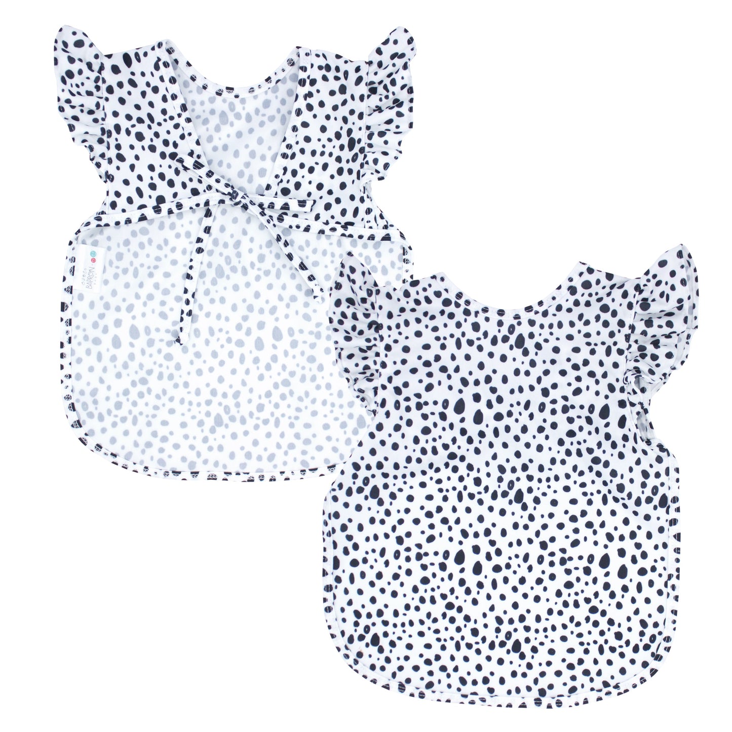 Organic Dot Flutter Bapron