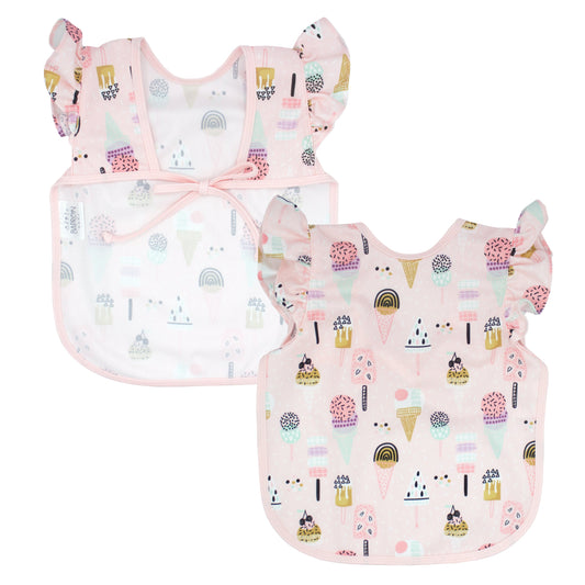 Pink Ice Cream Flutter Bapron