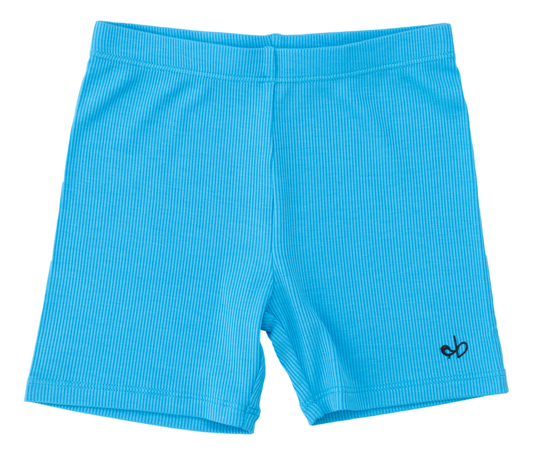 Aquarius Ribbed Biker Shorts