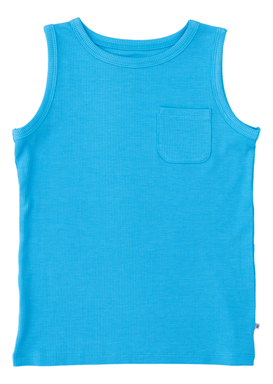 Aquarius Ribbed Pocket Tank