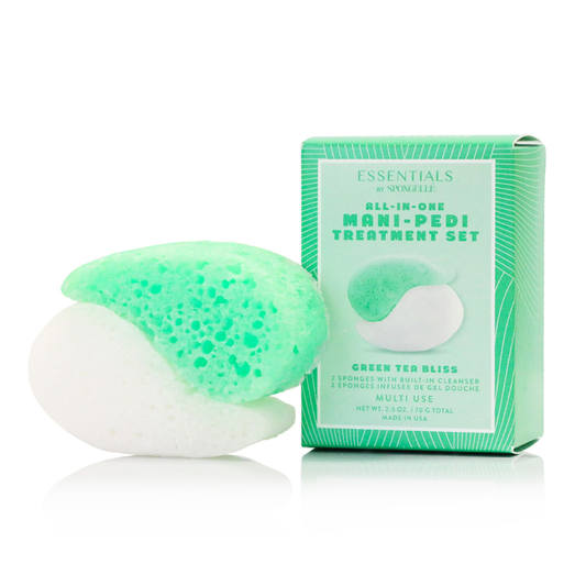 Green Tea Bliss Mani-Pedi Treatment Set | Essentials