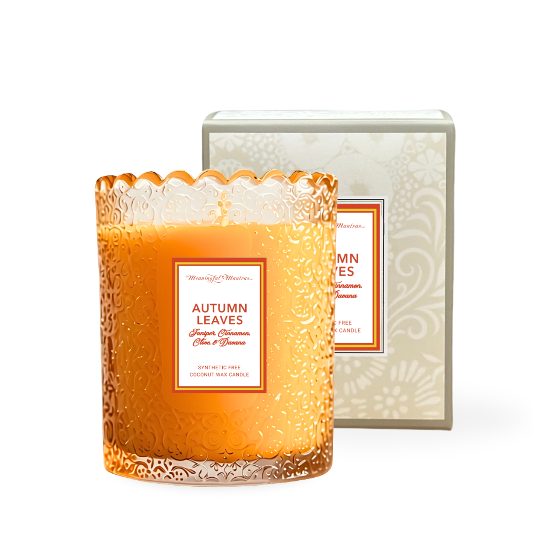 Autumn Leaves Natural Candle 8oz Kaia Collection