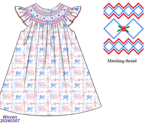 Annie Patriotic Dress