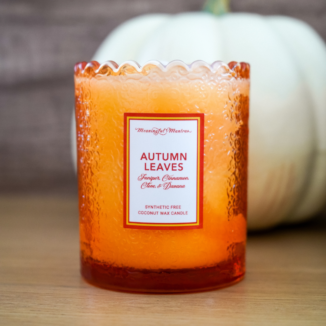 Autumn Leaves Natural Candle 8oz Kaia Collection