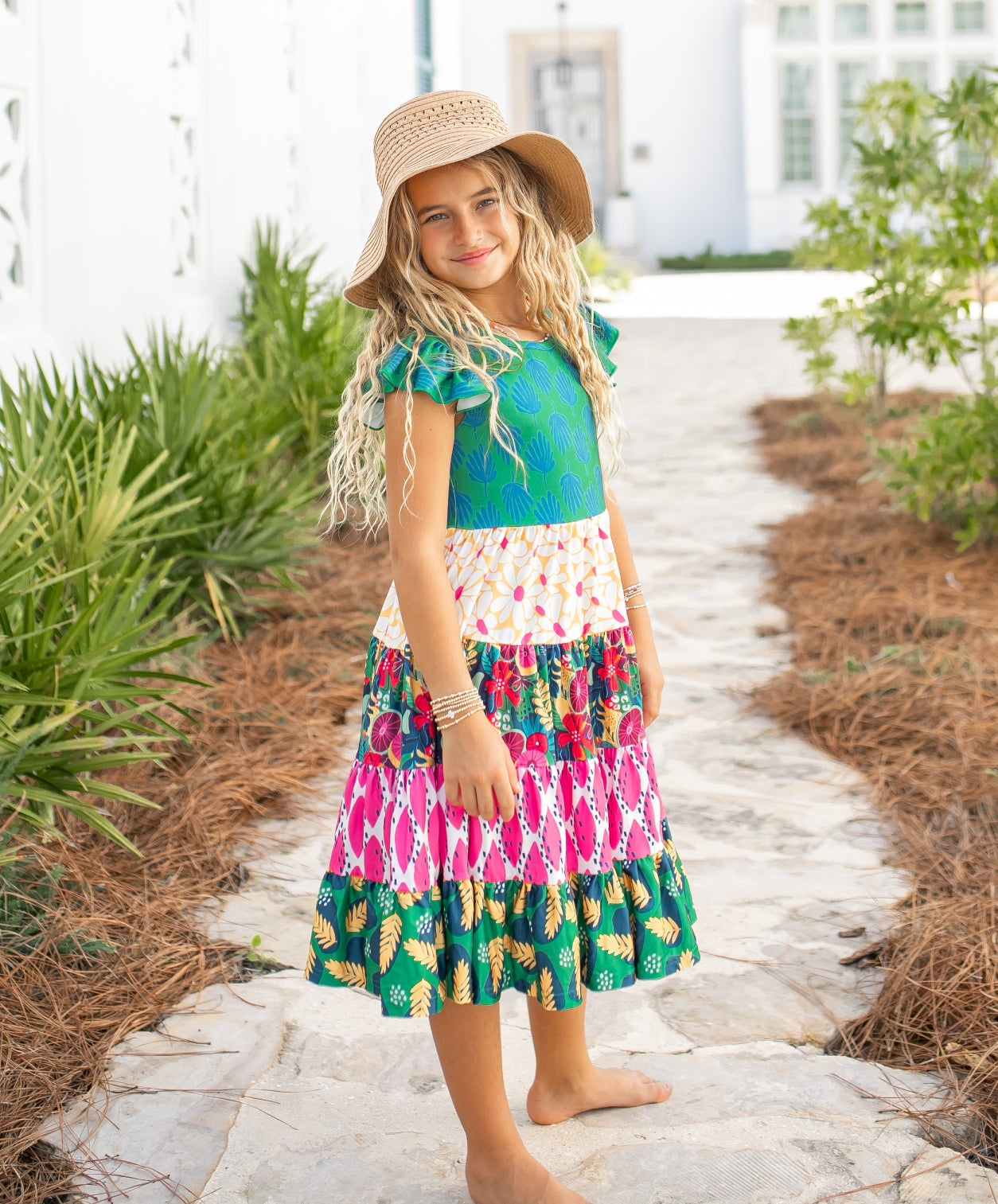 Avery Tropical Dress