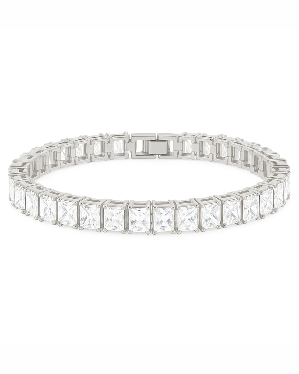 Marisol Princess Cut CZ Tennis Bracelet
