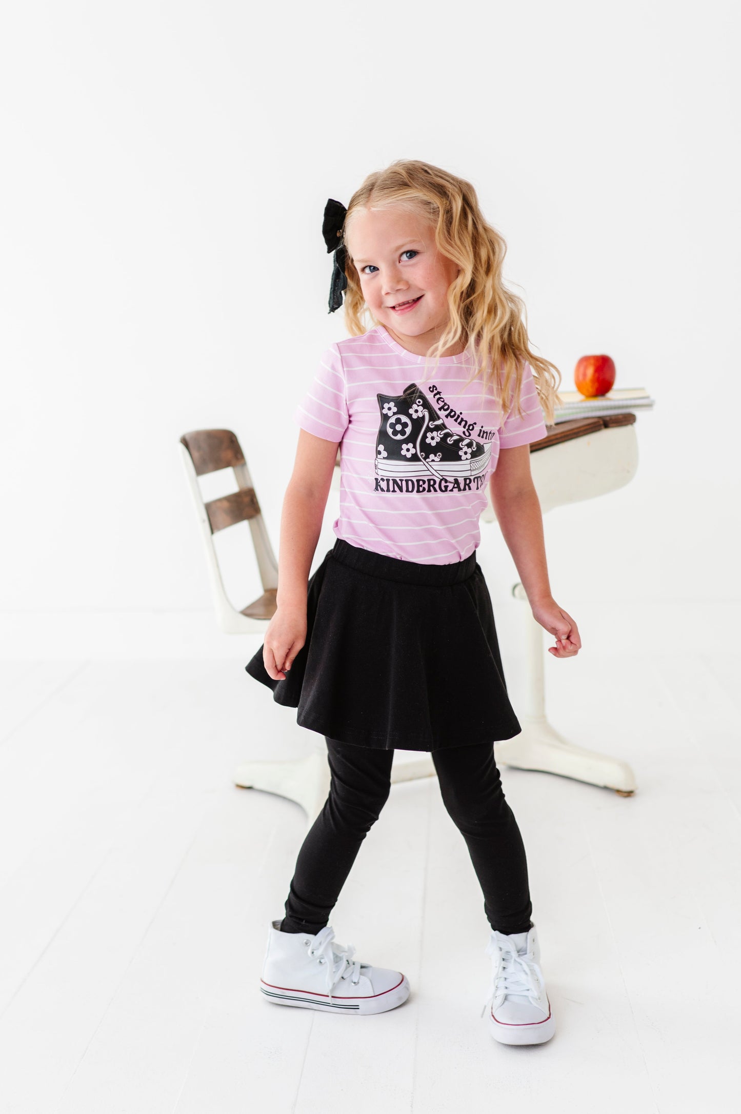 GIRLS “Stepping into…” Grade Level Tee (ALL GRADES HERE)