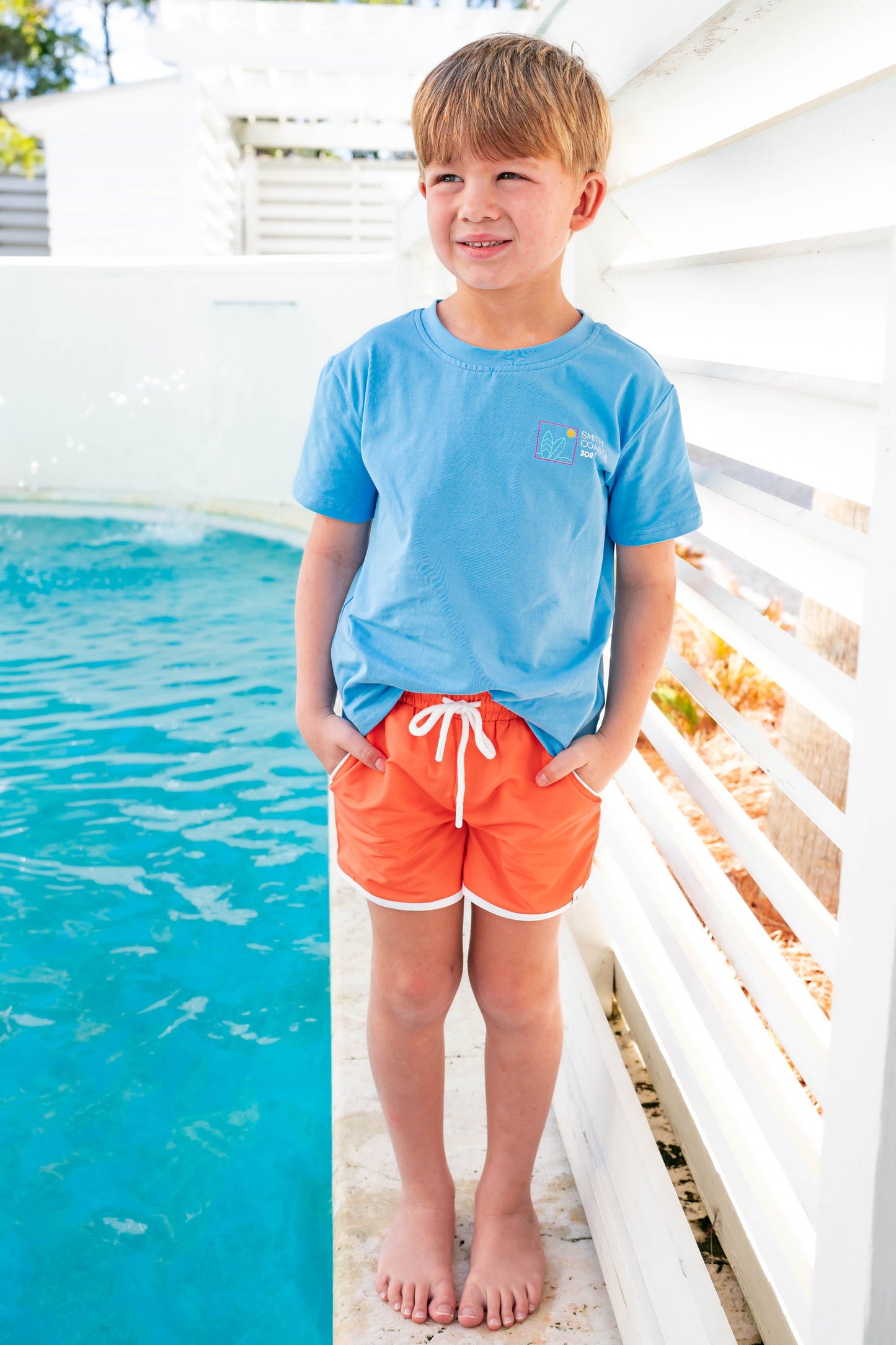 Tangerine Swim Shorts