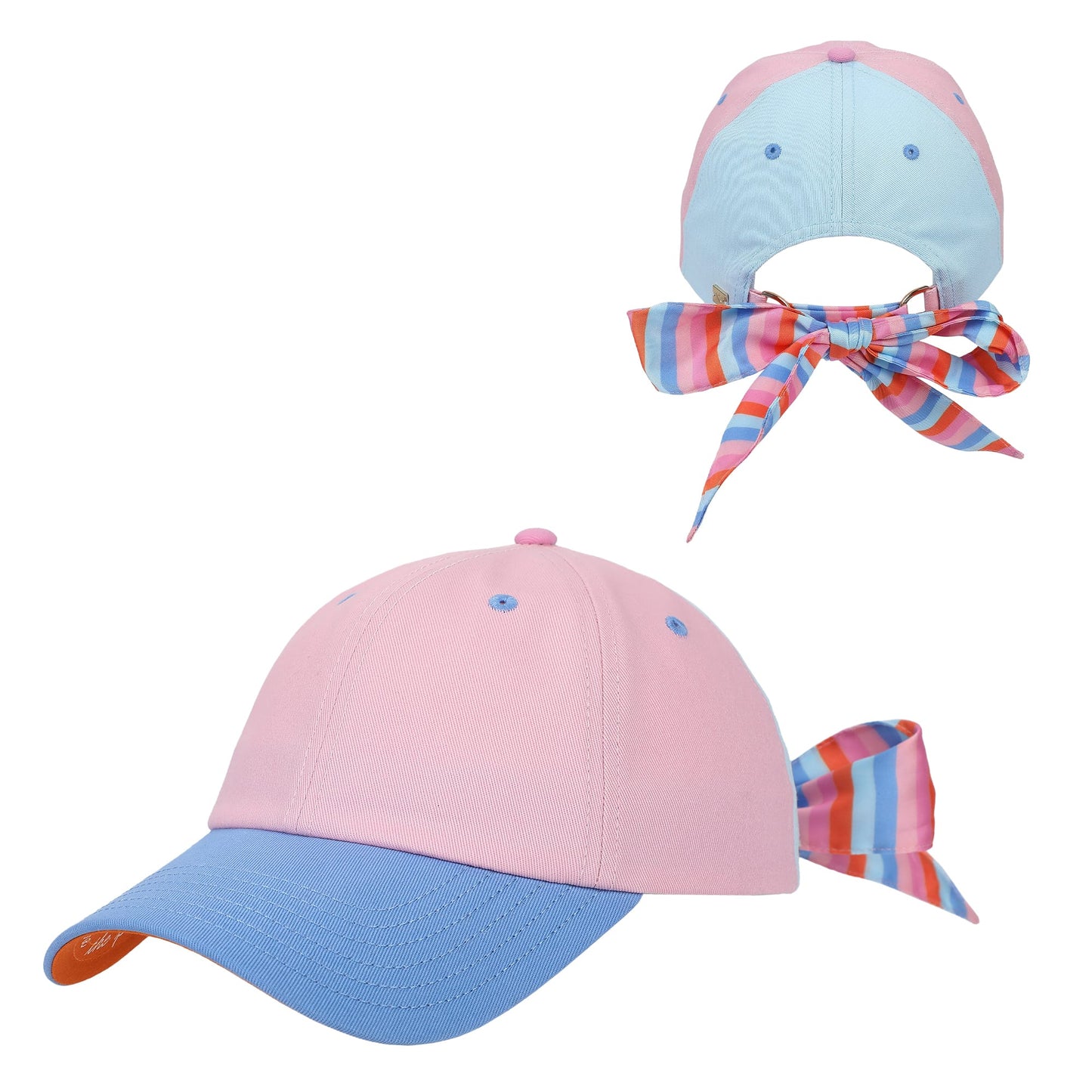 Big Bow Energy Hat (Striped)
