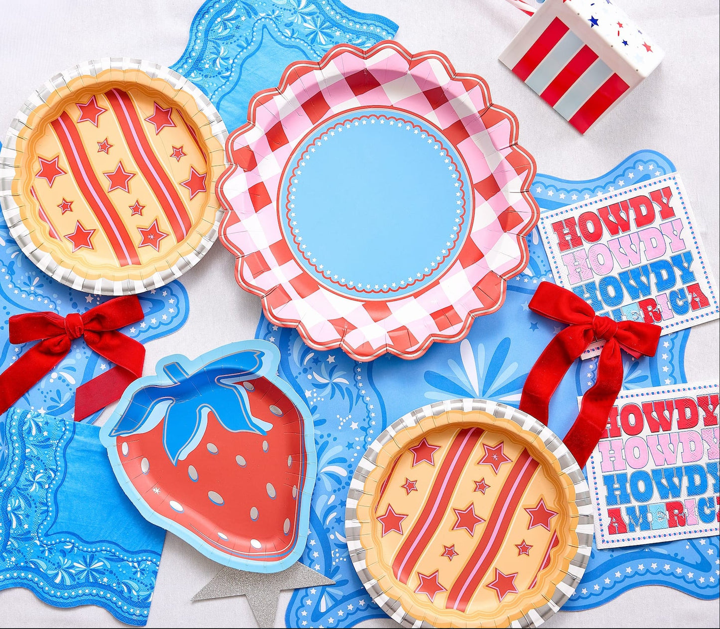 Miss American Pie Dessert Plate (10 ct)